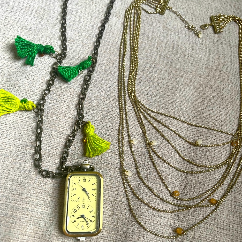 Two fashion jewelry